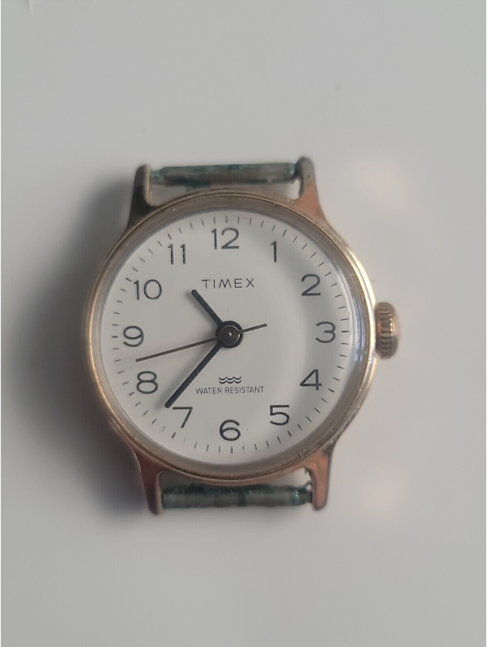 Vintage Timex Two Tone Wind-up Analog Women's Watch Sz. 6" Doesn't Keeps Time